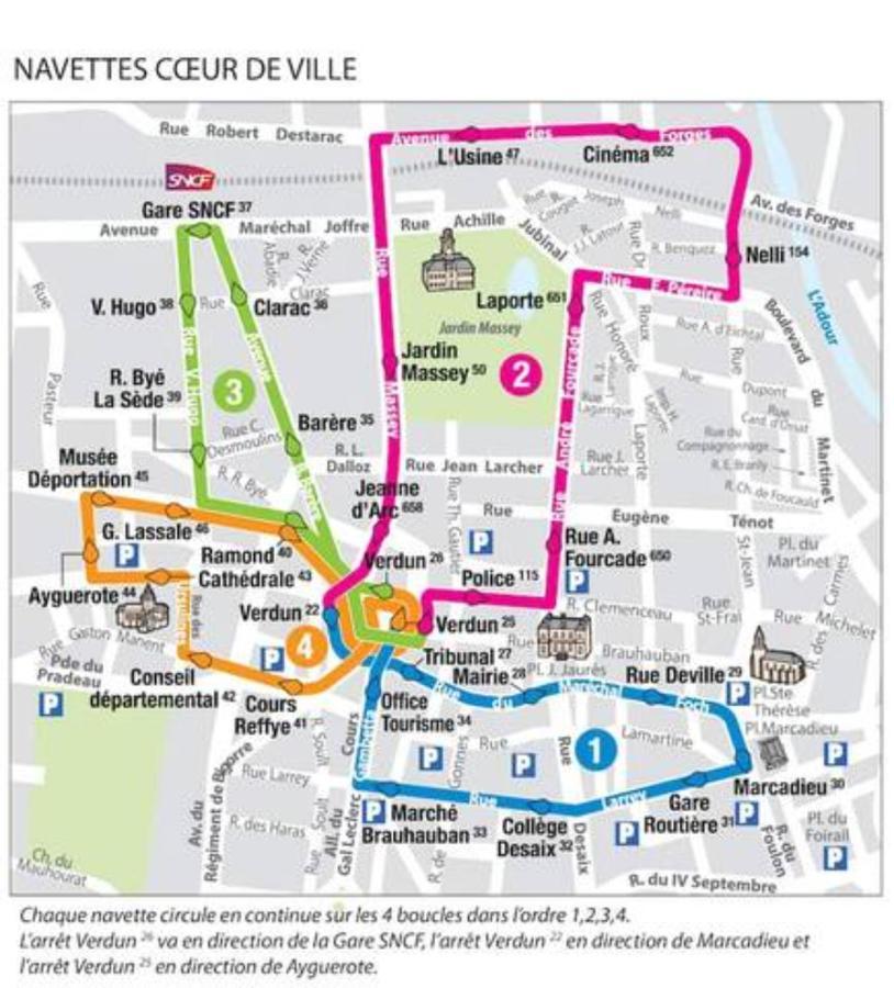 Cap Sud - 53M2- Vue Pyrenees- Hypercentre-Wifi Fibre -Nouvelle Literie Apartman Tarbes Kültér fotó